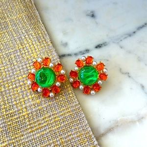 beautiful sunflower earring